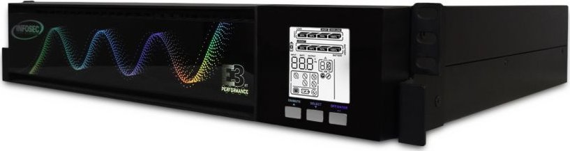UPS Infosec E3 Performance 1500 RT, 1500VA, On Line, црна боја