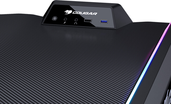 Tavolinë Cougar Mars 120, e zezë