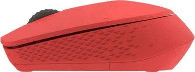 Maus Rapoo M100, wireless, Bluetooth, USB, i kuq
