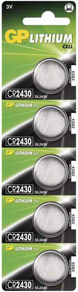 Bateri GP CR3430, litium, 5 copa