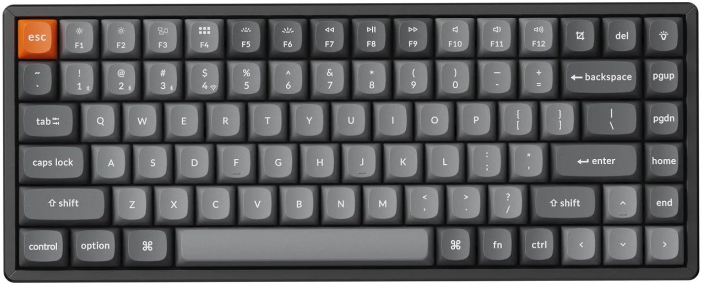 Tastierë mekanike wireless Keychron K2 Max K2M-J4, programabile, kompakte, e zezë