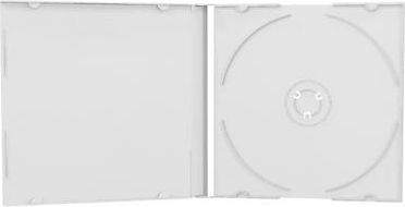 Kuti plastike për disqe MediaRange BOX20 Jewel Case, 1 disk, transparente
