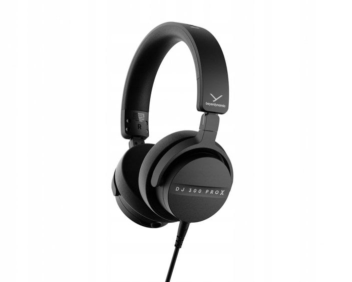 Kufje profesionale Beyerdynamic DJ 300 PRO X, 2 në 1, me kabull të zëvendësueshëm, të zeza