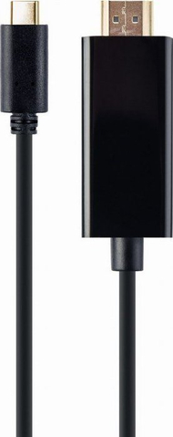 Kabllo Gembird USB-C në HDMI, i zi