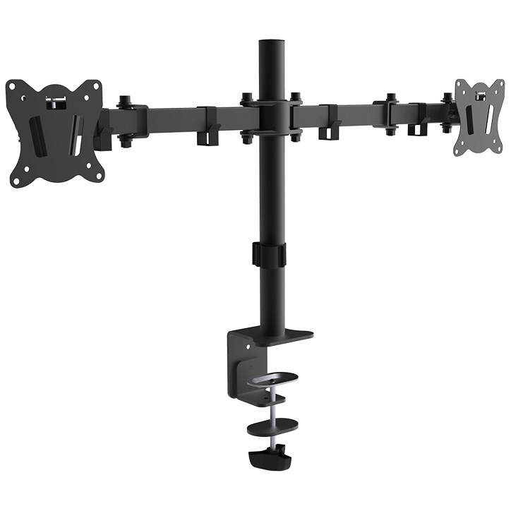 Mbajtëse për dy monitorë Montis Everest MT015, 13-27", VESA 75/100, e zezë