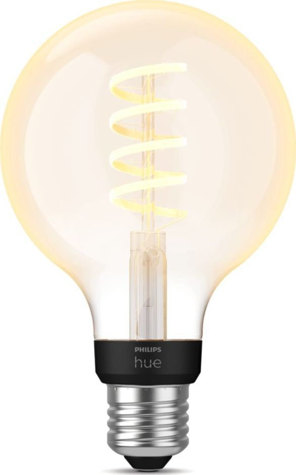 Llambë inteligjente Philips Hue White Ambiance Filament G93, E27, dritë e bardhë e rregullueshme