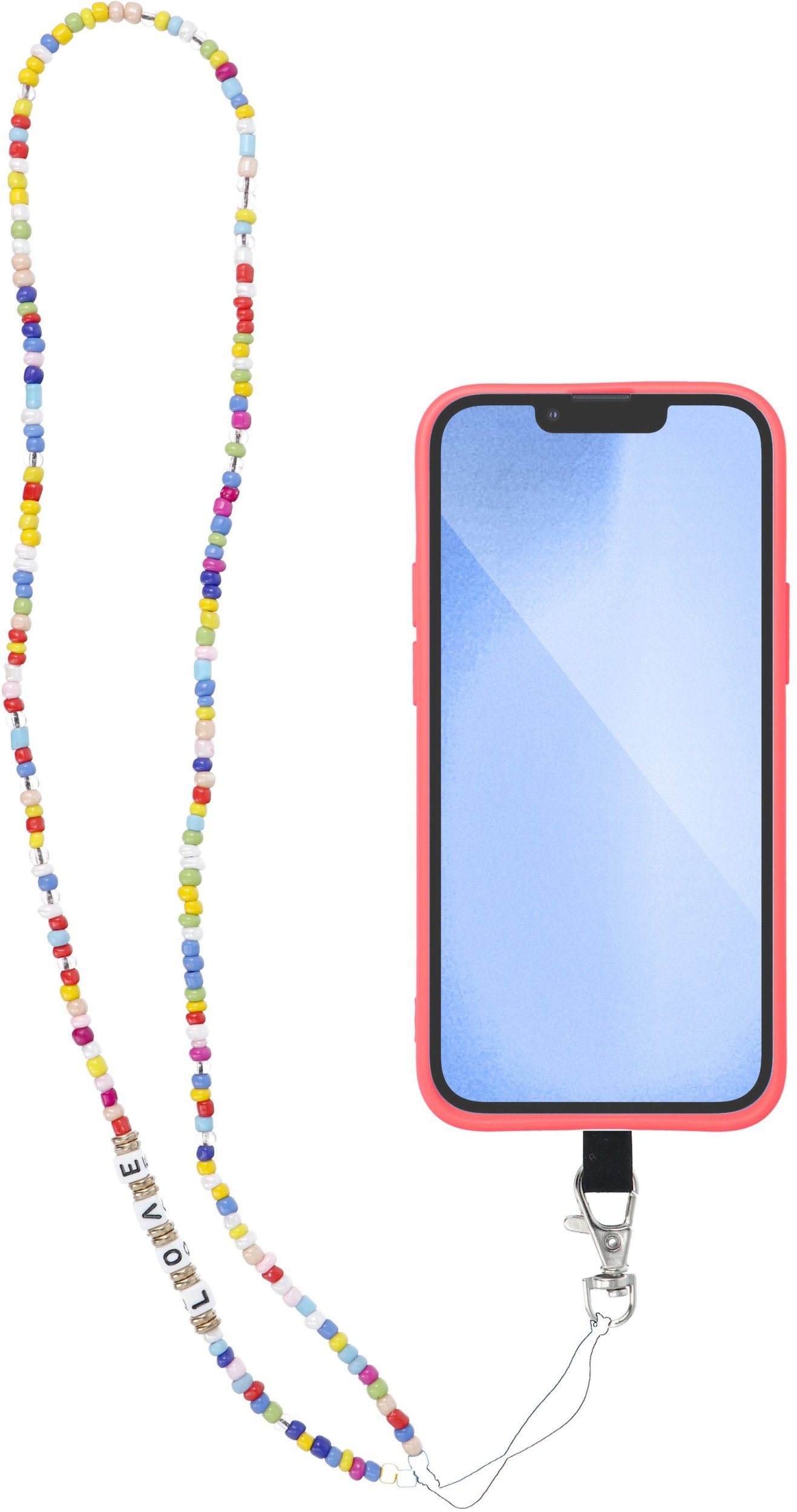 Ланче за телефон OEM SM Pixie, 68 cm, повеќебојно