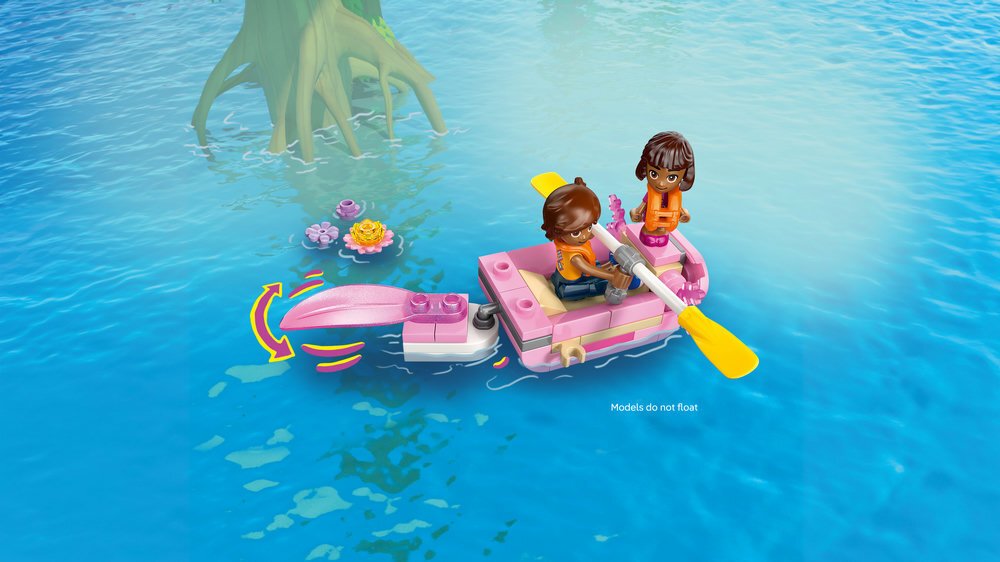 Set LEGO Friends Axolotl Adventure 42681, lojë ndërtimi kreative, shumëngjyrësh