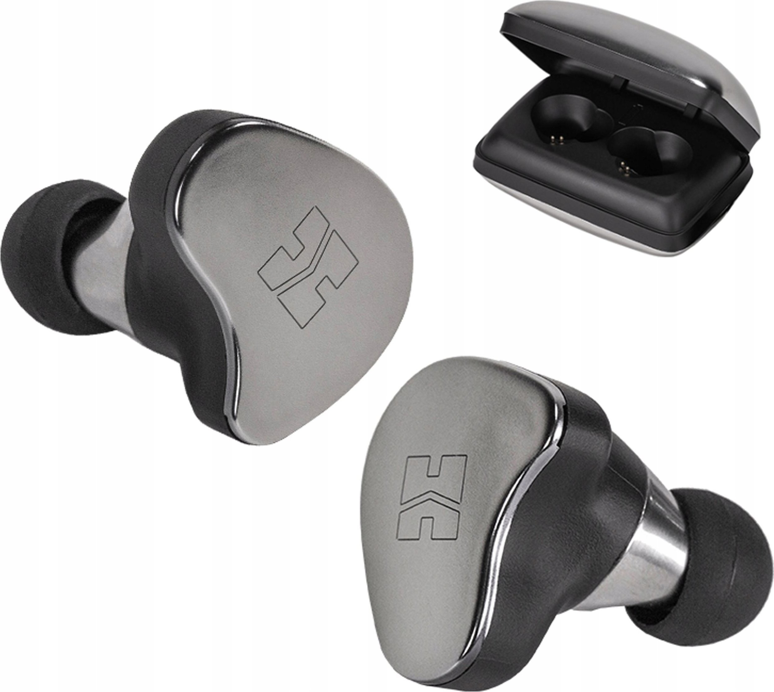 Kufje wireless Hifiman TWS800, Bluetooth, in ear, metalike argjend
