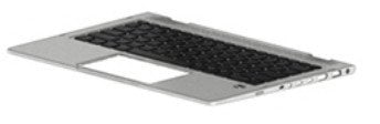 Tastierë laptopi HP L56442-031, layout UK, e zezë