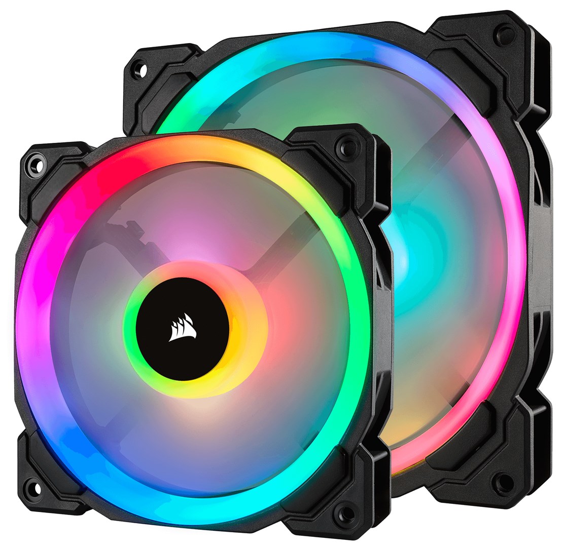 Ftohës Corsair LL120 RGB, 12 cm, i zi / i bardhë