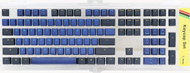 Kapakë tastiere Ducky Horizon, PBT, double shot, blu portokalli