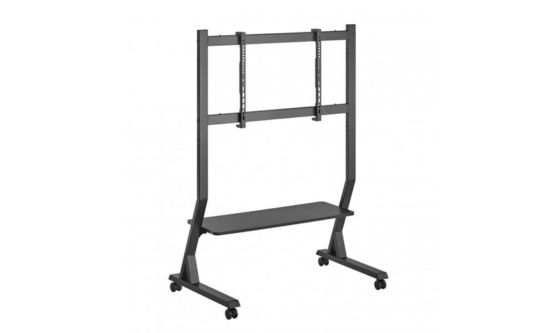 Mbajtëse për TV me rrota Art SD-22, 45”-90”, VESA 800x400, 60kg, e zezë