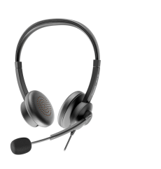 Kufje Axtel Ace UC Stereo, USB A, stereo HD, të zeza