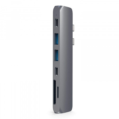 USB Hub Satechi USB-C Pro 4K HDMI, i hirtë