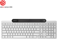 Tastierë Lenovo 800 Self-Charging Bluetooth, wireless, layout US, e bardhë