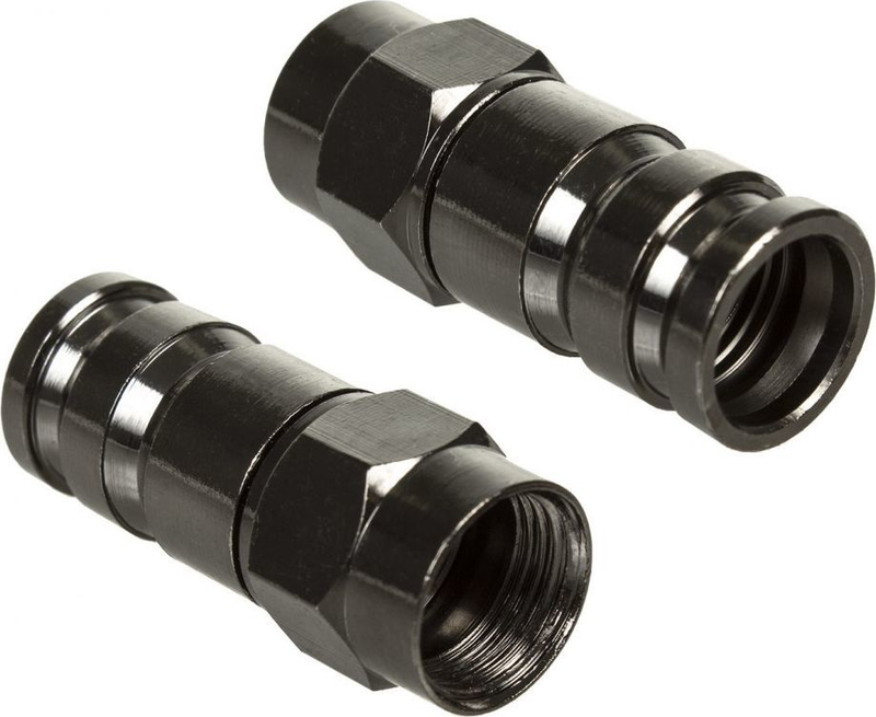Lidhëse e antenës Maclean F Plug Compression RG-6 MCTV-916, e zezë