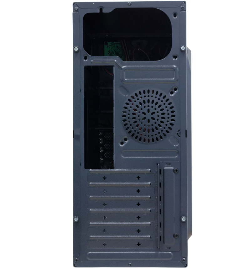 Kuti kompjuteri Spacer Krypton Mid Tower, ATX, pa furnizim me rrymë, e zezë