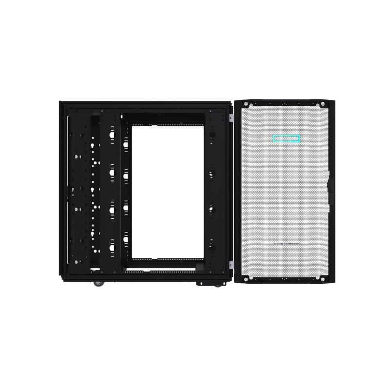 Rrakë serveri HPE Advanced G2 42U, 800x1200 mm, metalike e zezë