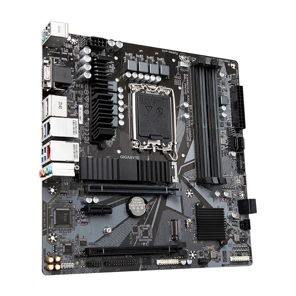 Pllakë amë GIGABYTE Q670M D3H, DDR4, LGA 1700, mATX