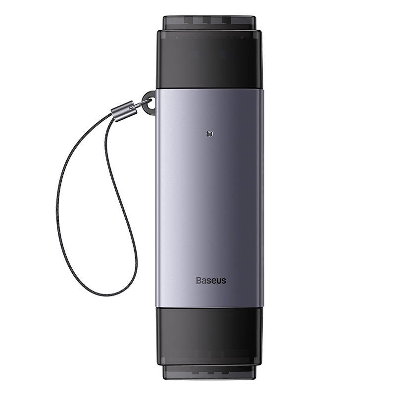 Lexues kartash i jashtëm Baseus Lite, USB 3.0, USB Type C, gri metalik