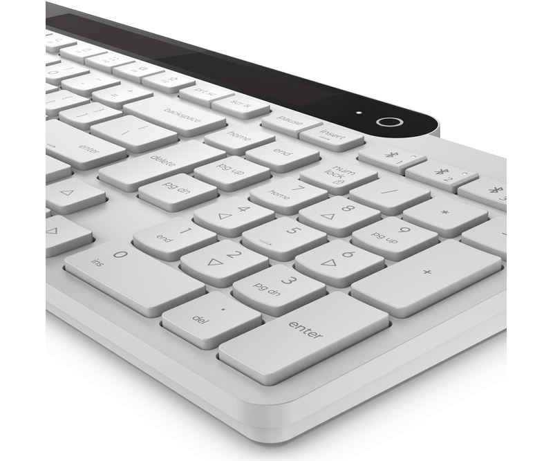 Tastierë Lenovo 800 Self-Charging, Bluetooth, pa tela, e bardhë