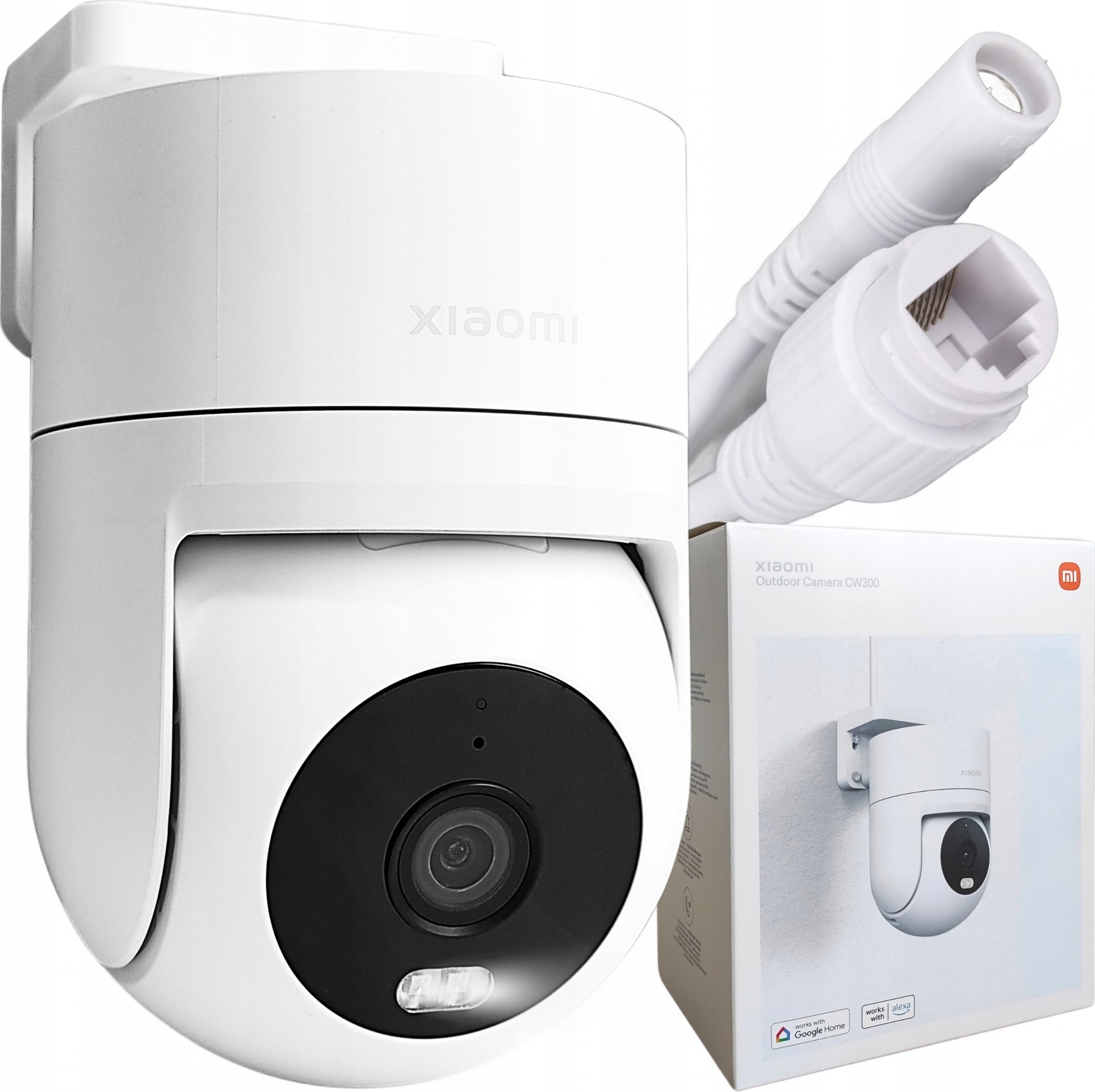 Kamerë IP e jashtme Xiaomi Rotating CW300, 2.5K 2560x1440, IP66, e bardhë