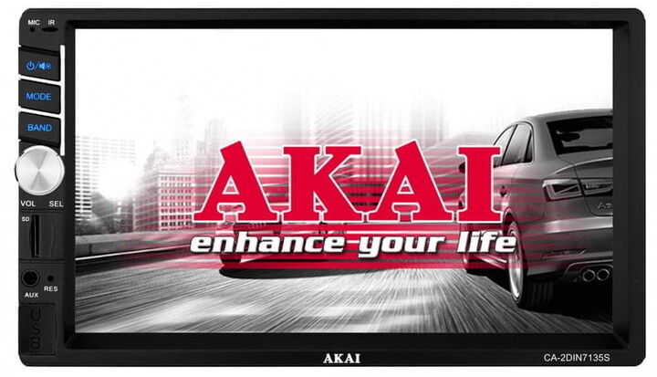 Radio makine AKAI CA-2DIN7135S