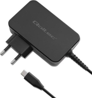 Полнач за мрежа Qoltec GaN Power PRO 52388, 100W, USB C, бел