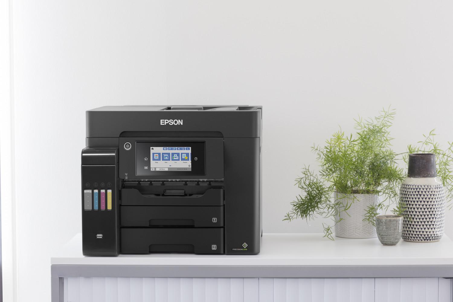 Pajisje multifunksionale Epson EcoTank L6550, A4, WiFi, e zezë