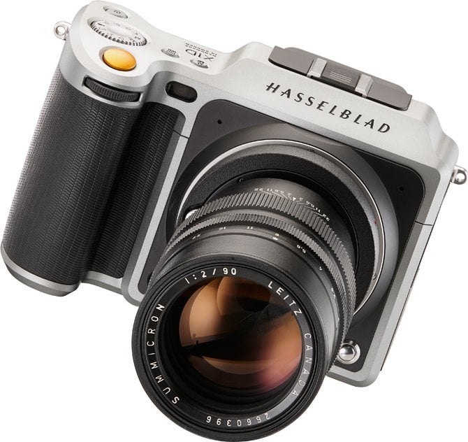 Adapter objektivi Novoflex për Leica M në Hasselblad X-Mount, metal, i zi