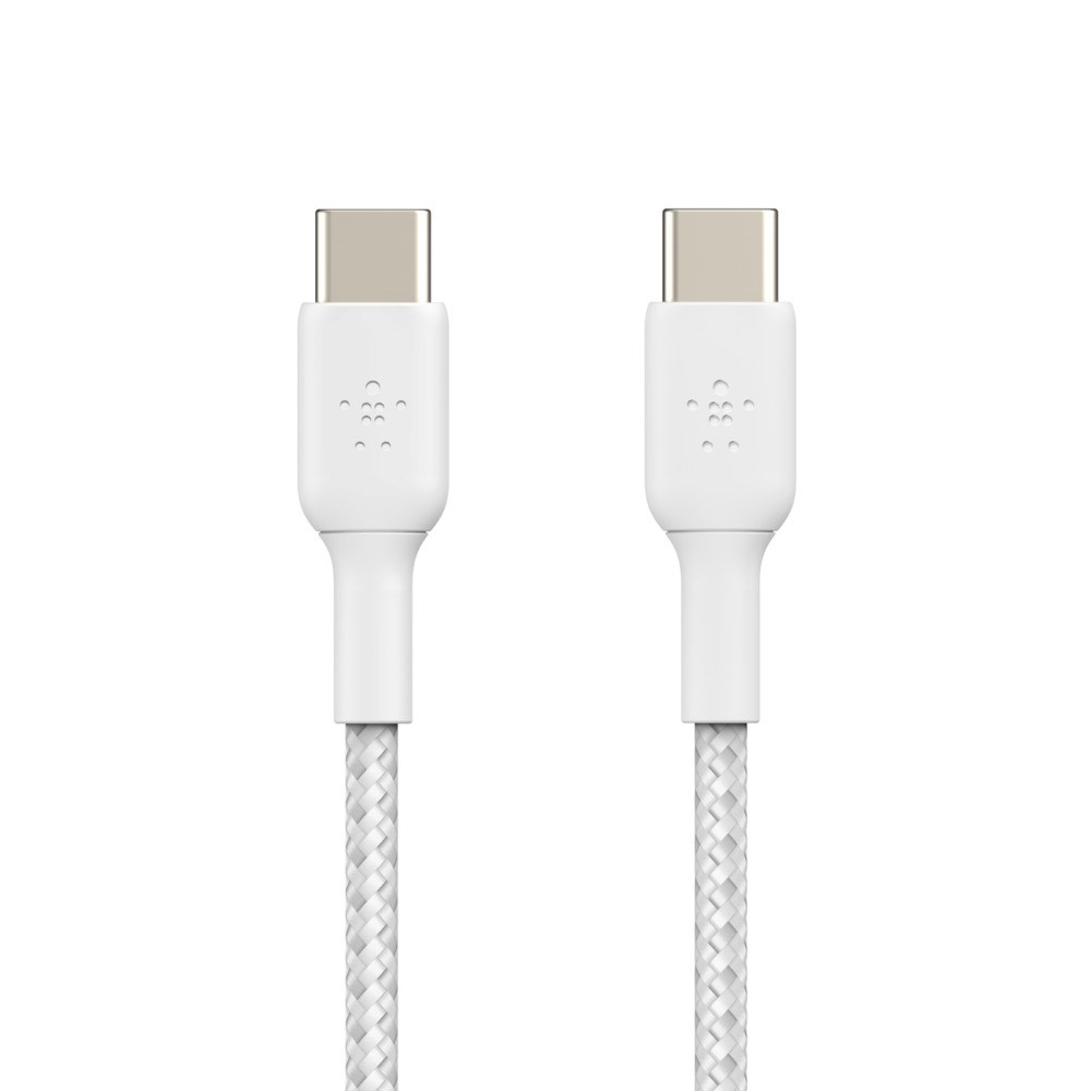 Kabllo USB-C Belkin BoostCharge, 60W, 1m, e bardhë