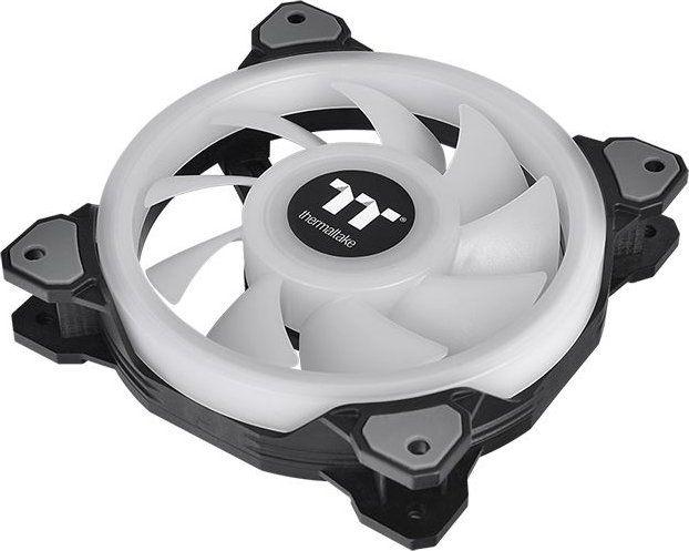 Ftohës Thermaltake Riing Quad 14 RGB, 140 mm, i zi