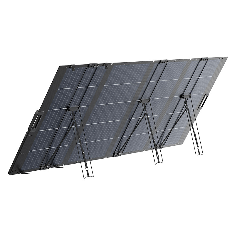Panel diellor EcoFlow 400W NextGen Lightweight, palosës, i zi