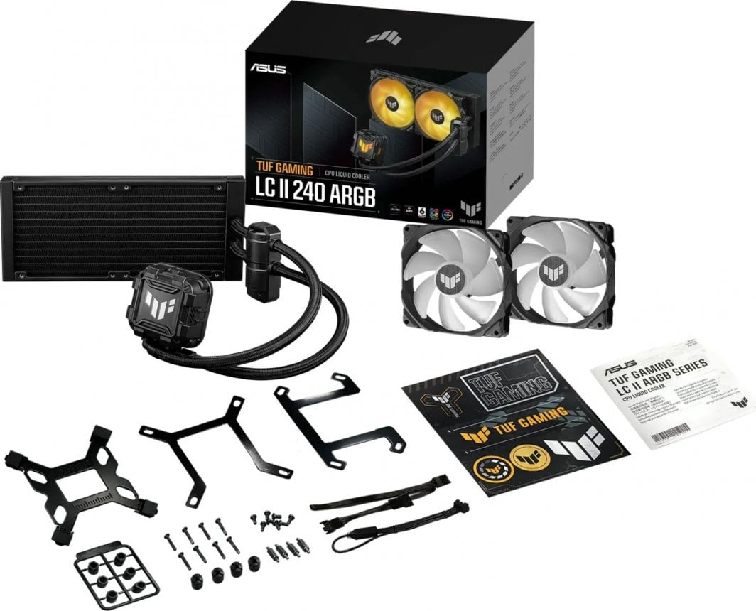 Ftohës Asus TUF Gaming LC II, 240 ARGB (90RC00U1-M0UAY0)