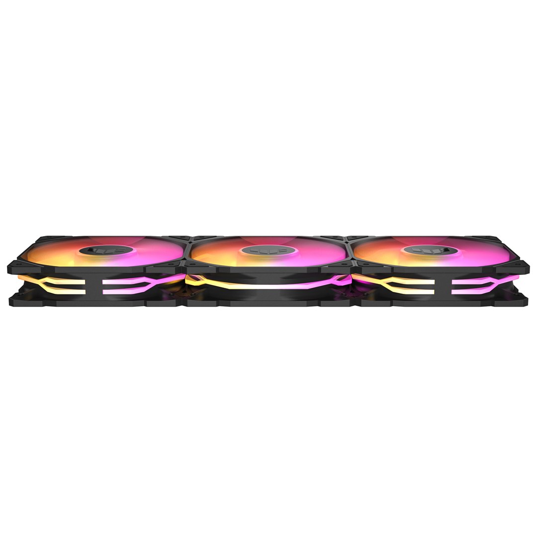 Вентилатори Asus TUF Gaming TR120 ARGB, 28 mm, црни