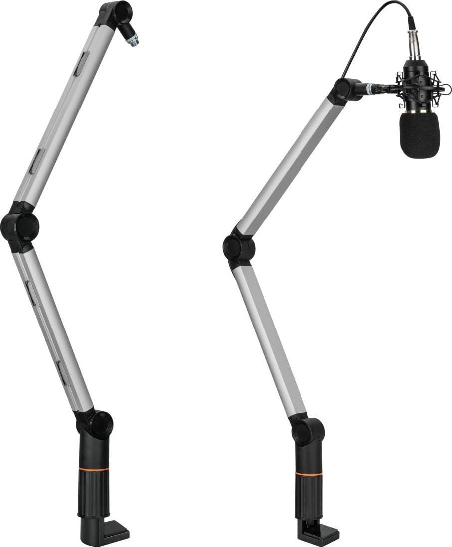 Крака микрофон Mozos SB38, за маса, до 1 kg, црн