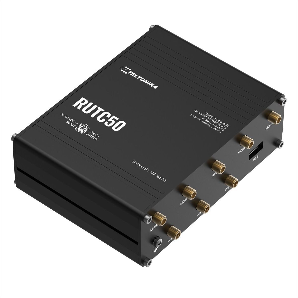 Ruter Teltonika Networks RUTC50, 5G LTE, WiFi 6, EU