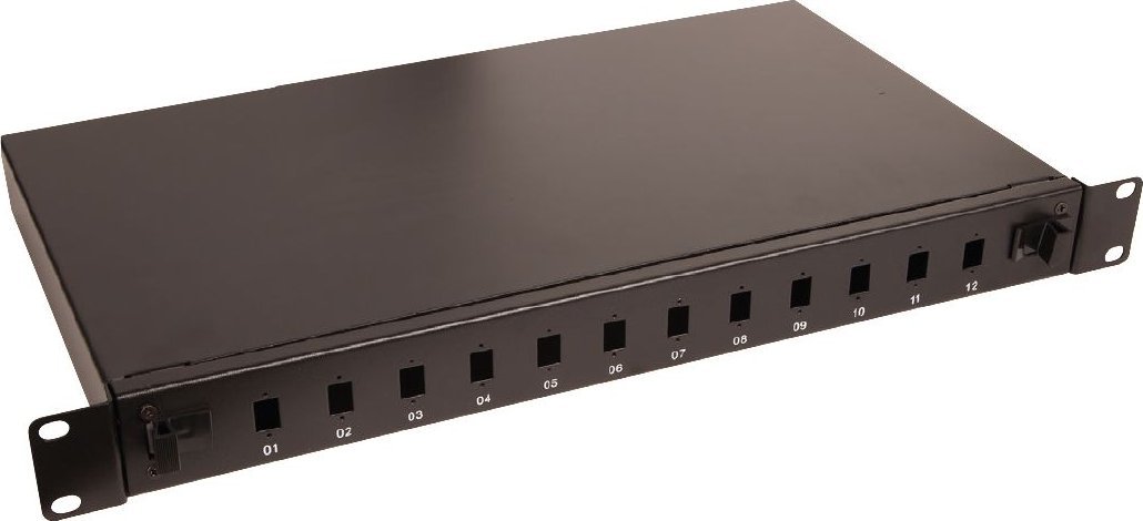 Panel patch Lanview 19", 1U, 12 porta, i zi