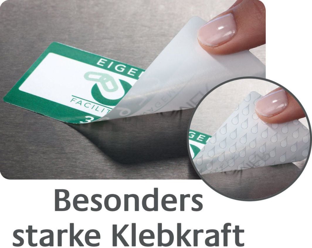 Etiketa rrethore Avery Zweckform L4716REV 20, Ø 30mm, të papërshkueshme nga uji, të bardha