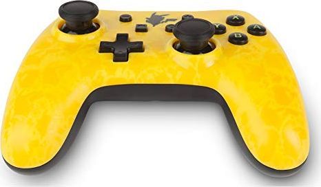 Kontroller PowerA Pikachu Shadow, me kabllo, i verdhë