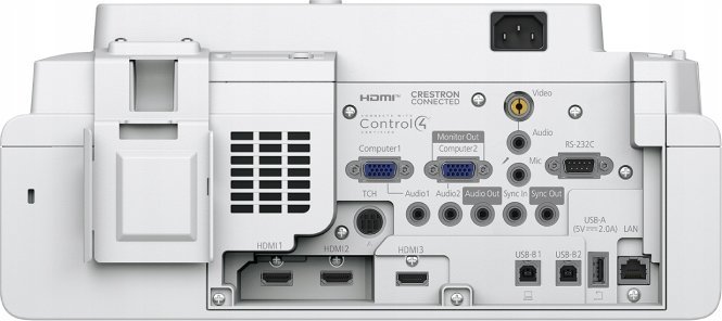 Интерактивен проектор Epson EB-760Wi, 4100 ANSI Lumens, WXGA 1280x800, бел