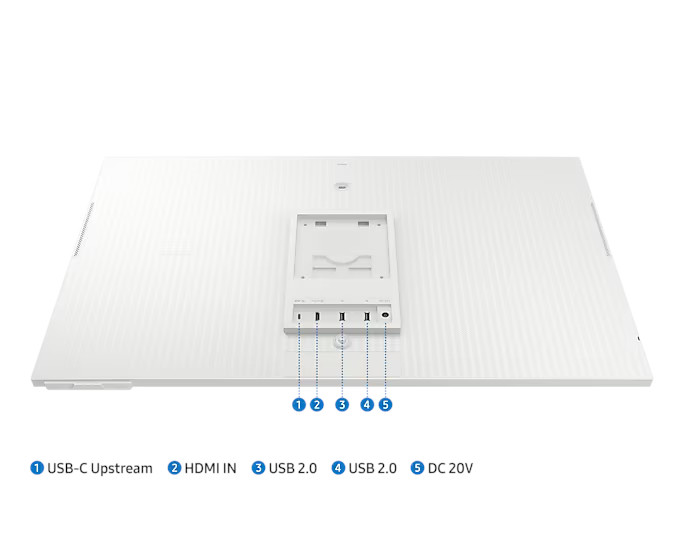 Monitor Samsung Smart M80C, 32", VA, 4K UHD, i bardhë
