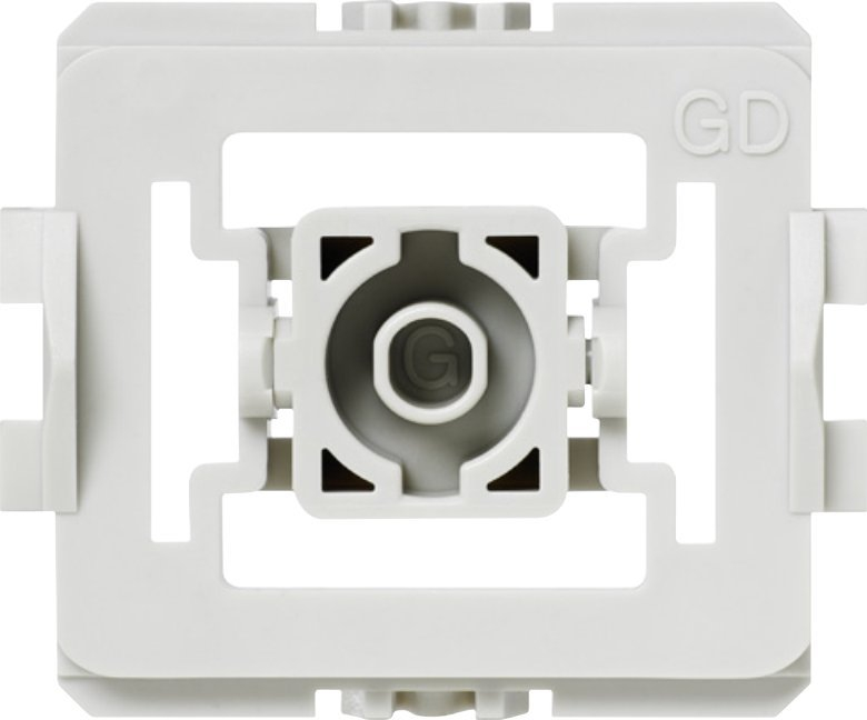 Adaptues HomeMatic IP Gira Standard, për çelësa dhe dimerë, i bardhë
