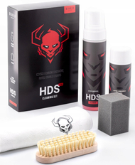 Set pastrimi Diablo Eco-leather Care, për eko lëkurë, me furçë dhe sfungjer