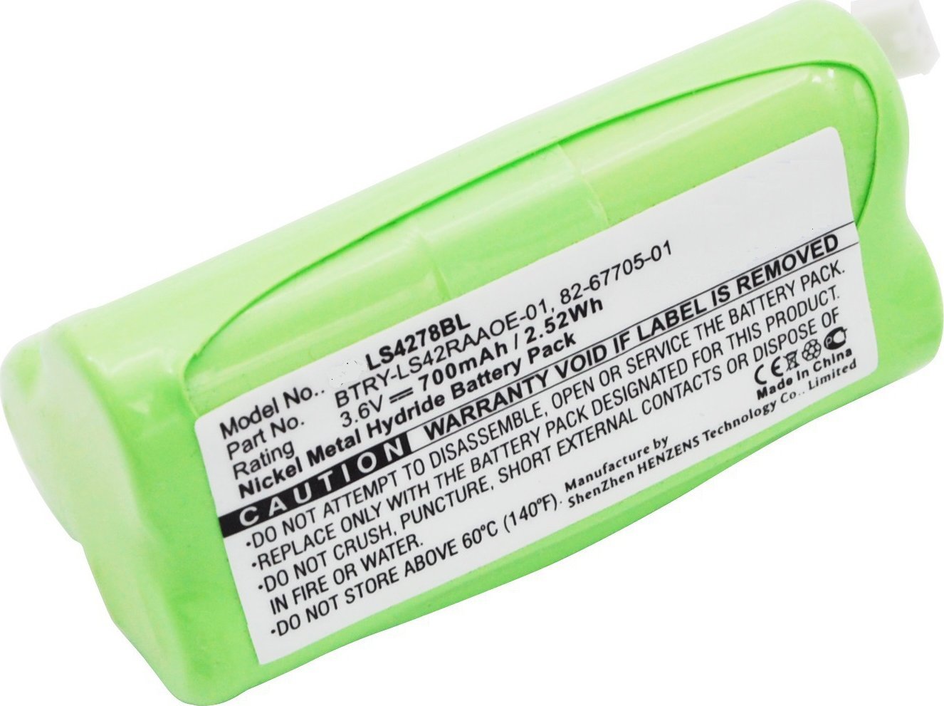 Bateri për skaner CoreParts MBXPOS-BA0285, për Zebra, e gjelbër