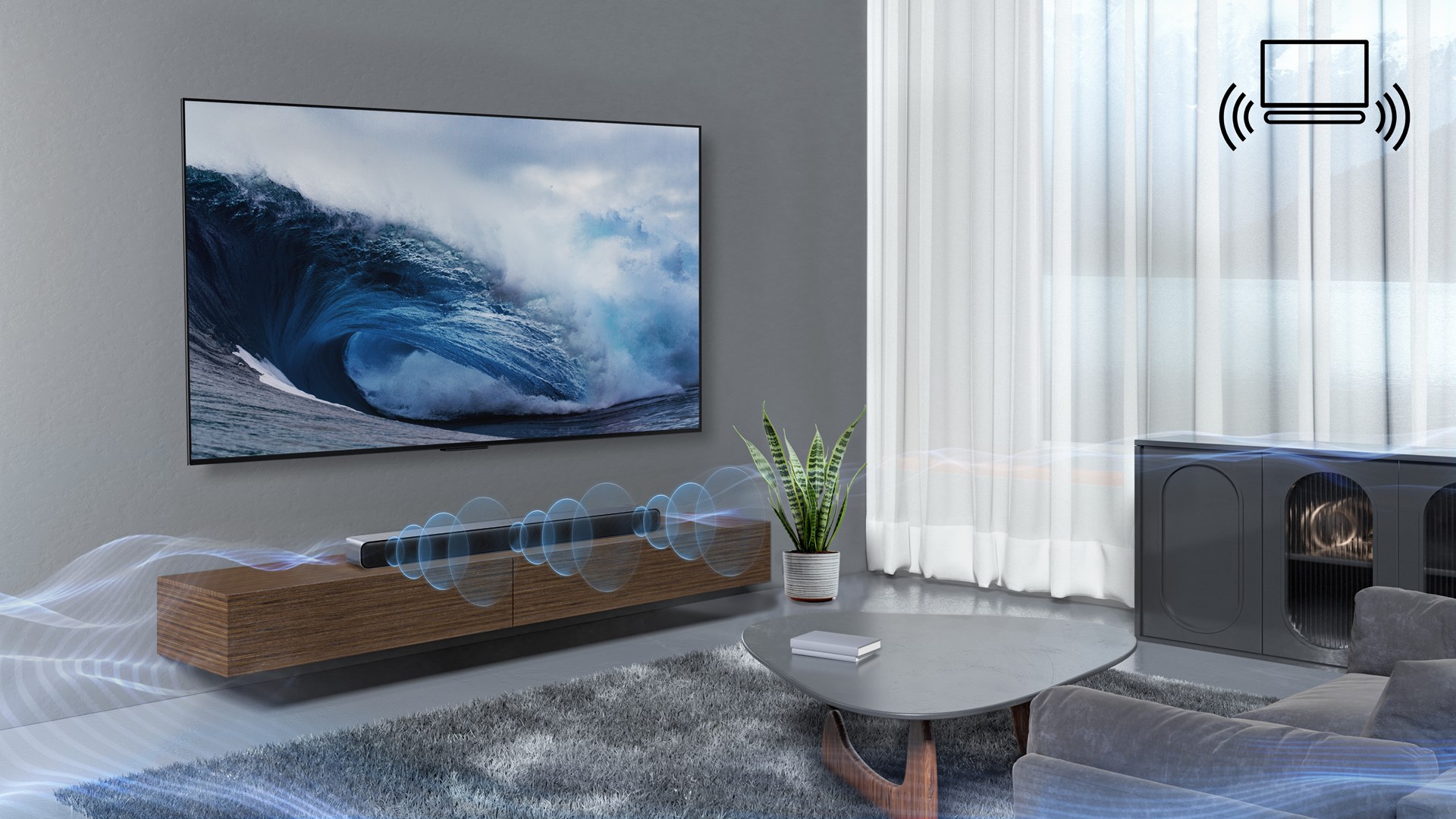 Soundbar TCL S45HE, 2.0 kanale, Bluetooth, i zi