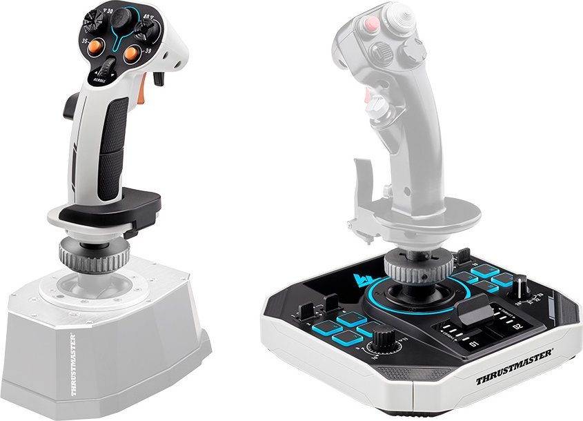 Joystick Thrustmaster Sol-R 1 Flightstick, për PC, ambidekster, me ndriçim LED