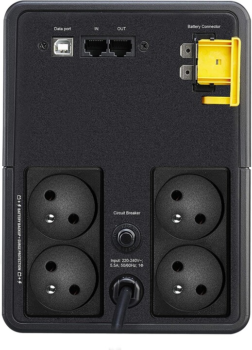 UPS APC Back 1200VA, 650W, FR, црно