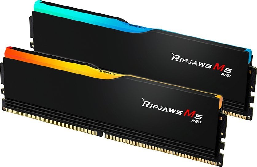 Memorie G.Skill Ripjaws M5 RGB, DDR5, 64 GB, 6400 MHz, CL32, F5-6400J3239G32GX2-RM5RK